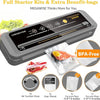 MEGAWISE 80kPa Vacuum Sealer, One-Touch Automatic Food Saver with Dry Moist Fresh Modes