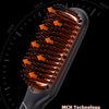 MEGAWISE Enhanced Ionic Anti-Scald Hair Straightener Brush with Universal Dual Voltage, MCH